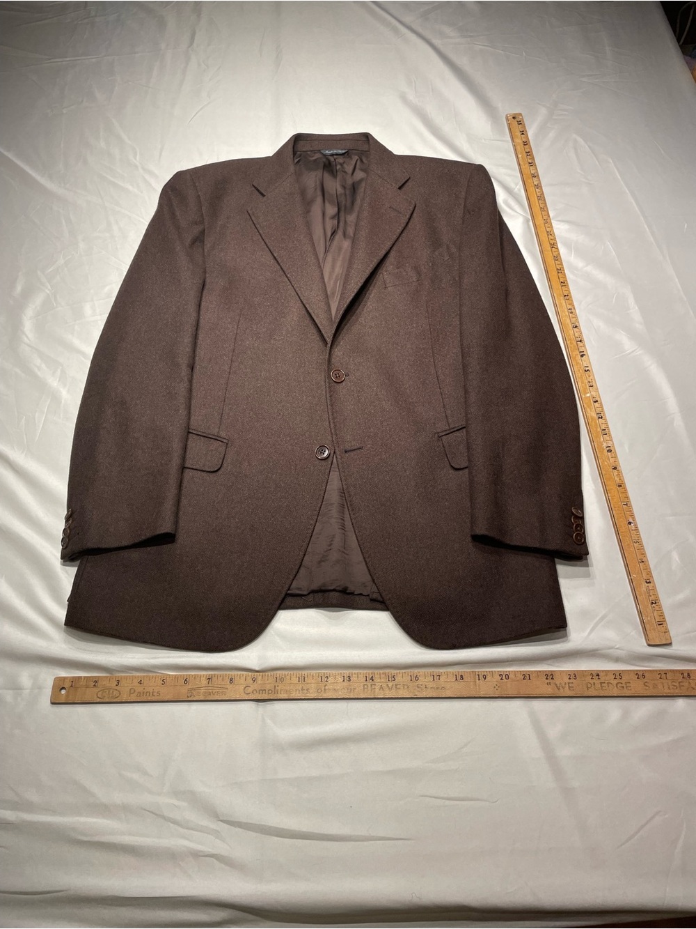 Tombolini Dark Brown Two-Button Sport Coat